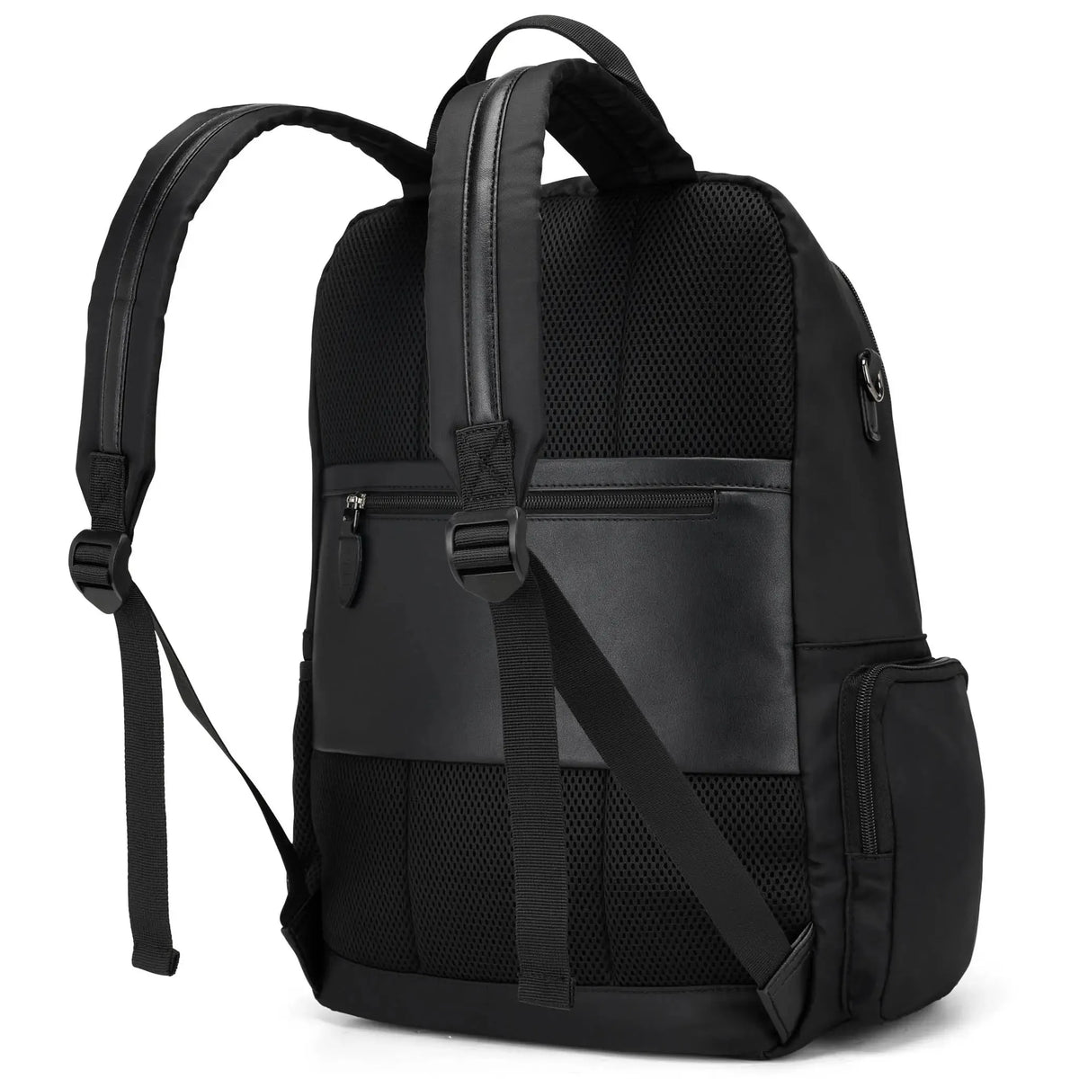 ELLE Voyage 20L Twill and Vegan Leather Backpack
