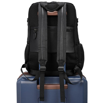 ELLE Voyage 20L Twill and Vegan Leather Backpack