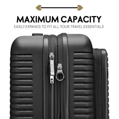 ELLE Roamer Escape Expandable 4-Piece Luggage Set