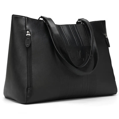 ELLE Roamer 24.3L Vegan Leather Weekender Tote Bag