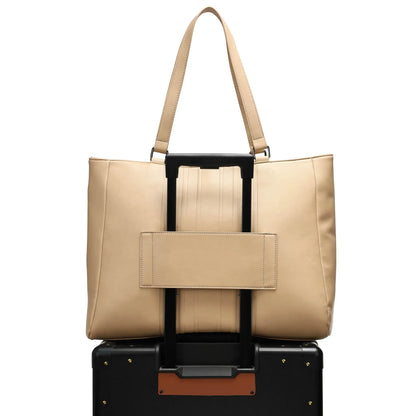 ELLE Roamer 24.3L Vegan Leather Weekender Tote Bag