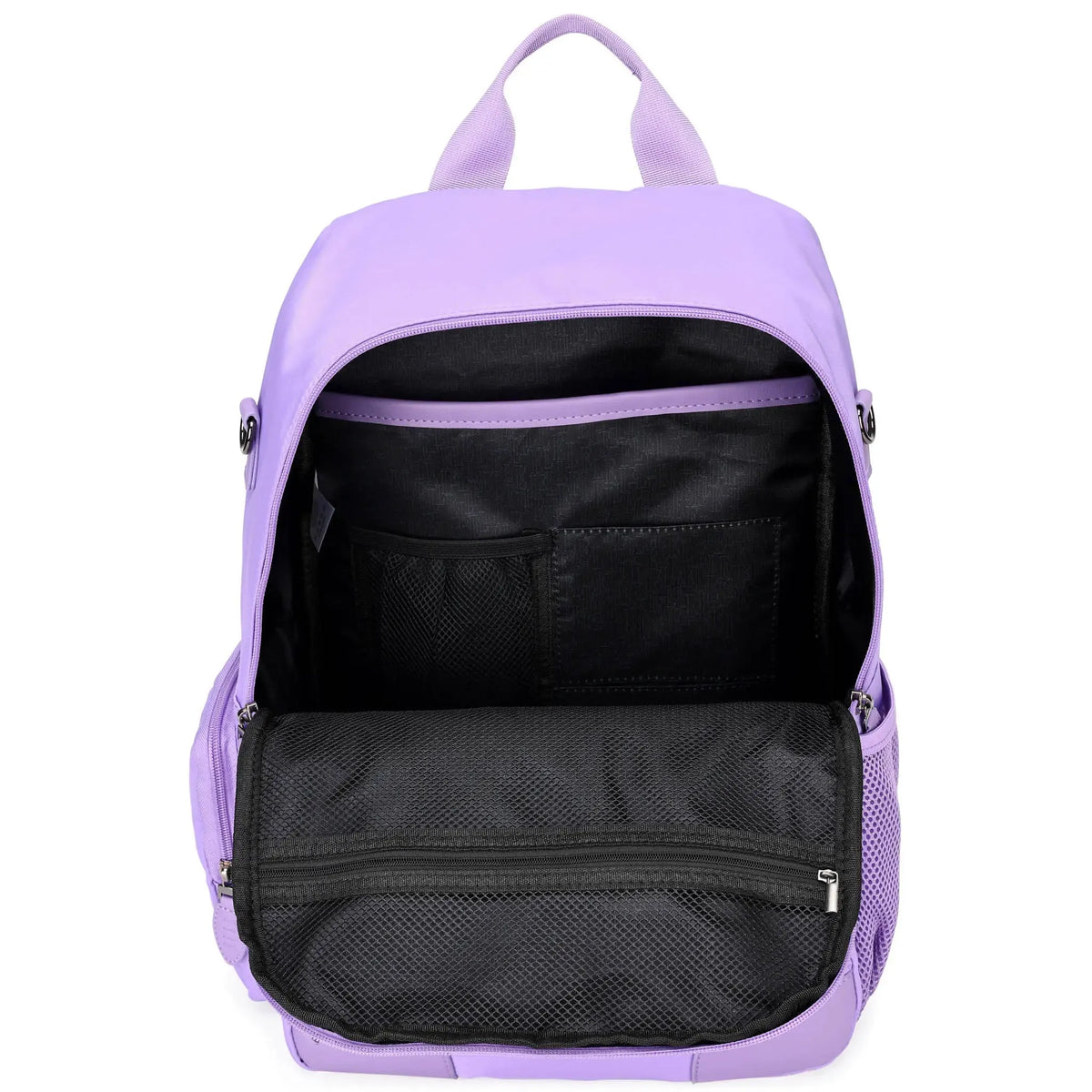ELLE Voyage 20L Twill and Vegan Leather Backpack