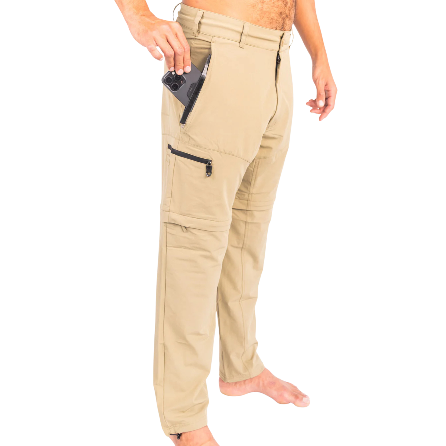 The Explorer Waterproof Fishing & Hiking Pants with IPX8 Dry Bag Pocket | 30–46"