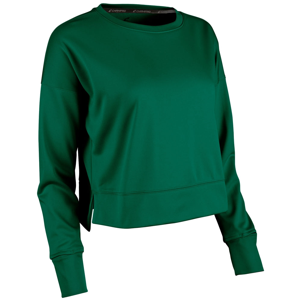 Lineup Fleece Women's Crop Crew - Sports