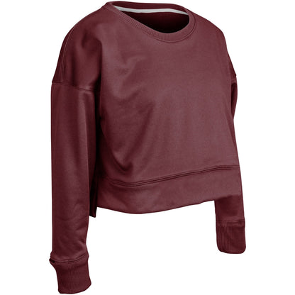 Lineup Fleece Women's Crop Crew - Sports
