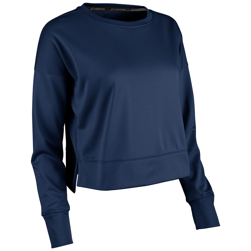 Lineup Fleece Women's Crop Crew - Sports