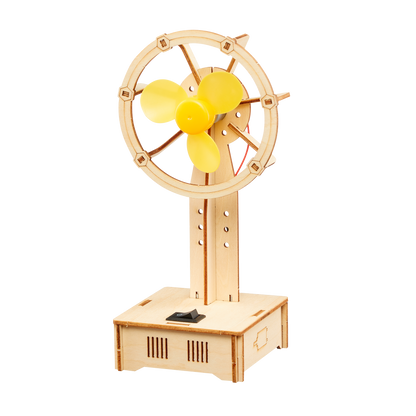 Electric Fan DIY Kit | Educational STEM Toy for Kids Ages 8+ - Niksstuff