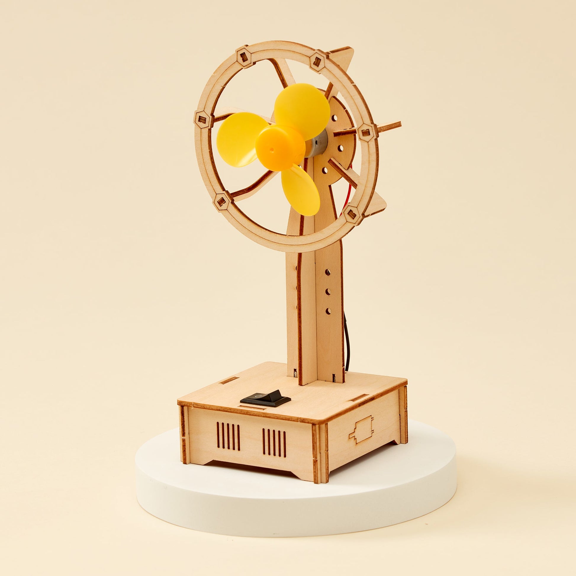Electric Fan DIY Kit | Educational STEM Toy for Kids Ages 8+ - Niksstuff