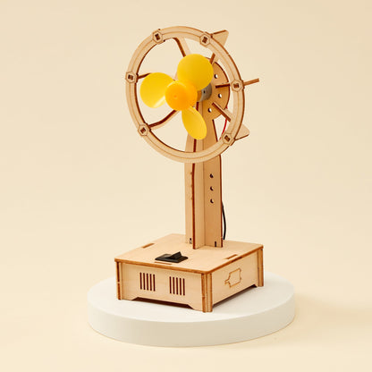 Electric Fan DIY Kit | Educational STEM Toy for Kids Ages 8+ - Niksstuff