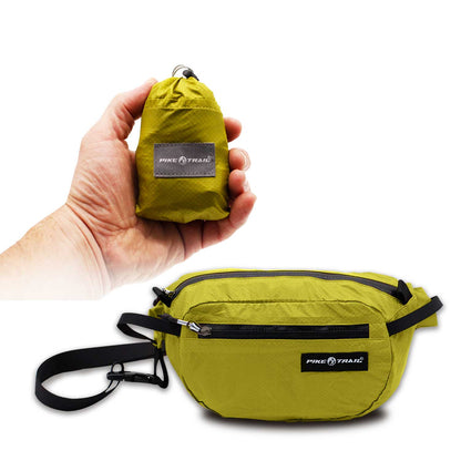 Pike Trail Fanny Pack | Water-Resistant | Hiking & Running | Orange Flame or Green Mantis