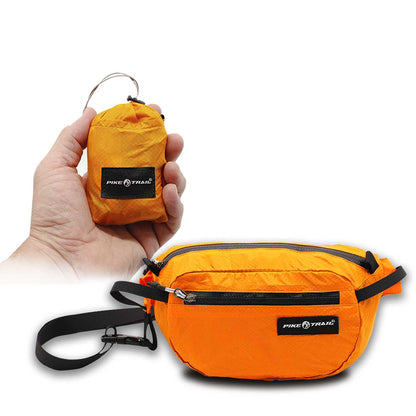 Pike Trail Fanny Pack | Water-Resistant | Hiking & Running | Orange Flame or Green Mantis