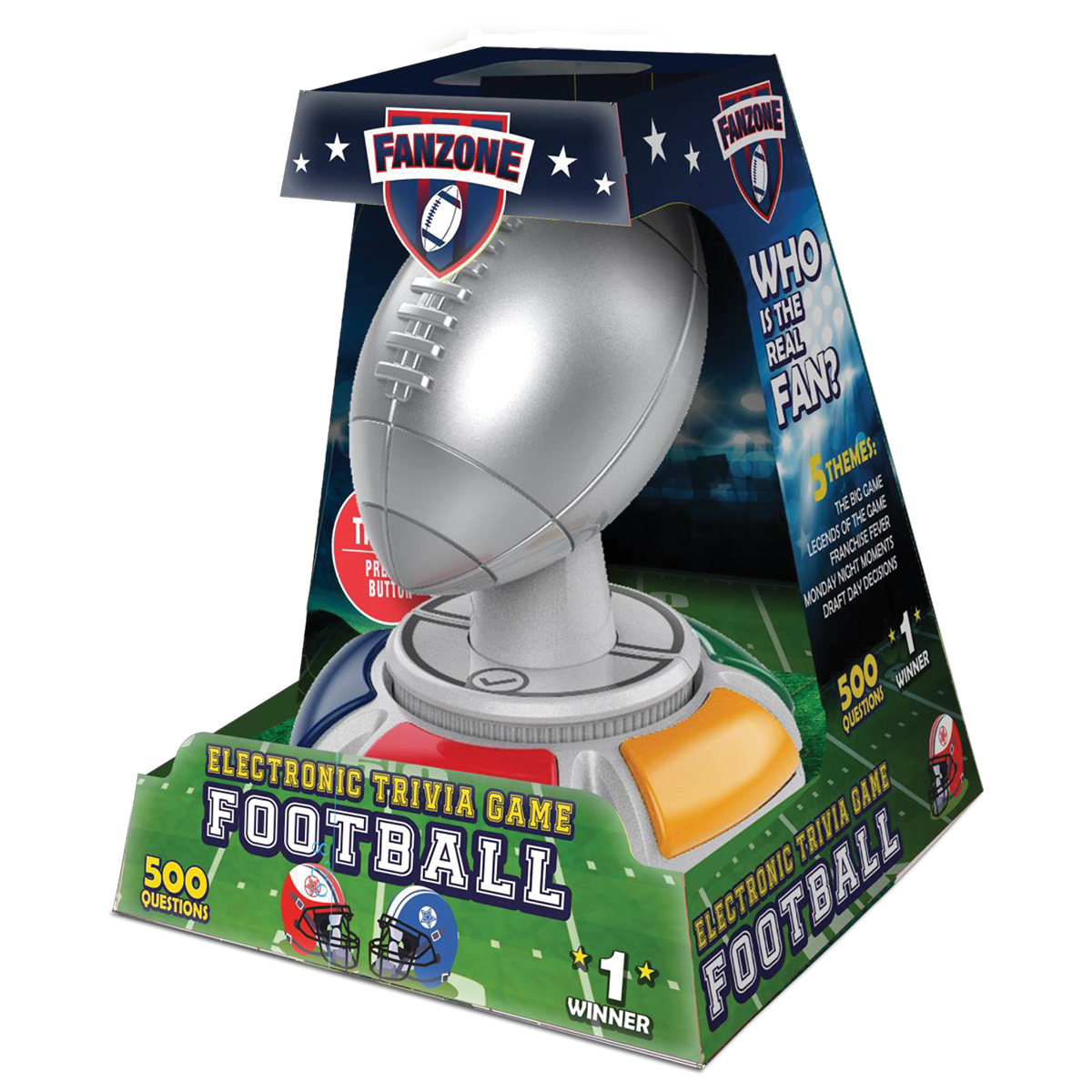 Fanzone NFL Football Trivia Electronic Game - 500 Questions