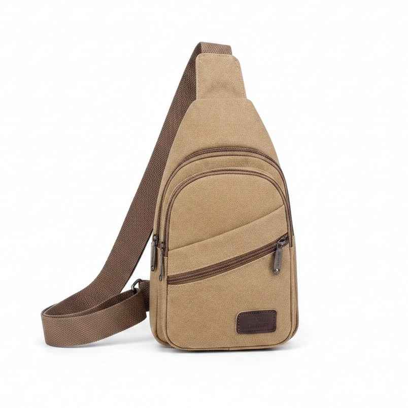 Canvas Sling Bag – Lightweight Crossbody for Men & Women