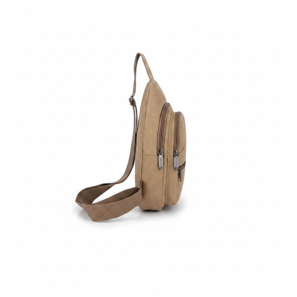 Canvas Sling Bag – Lightweight Crossbody for Men & Women