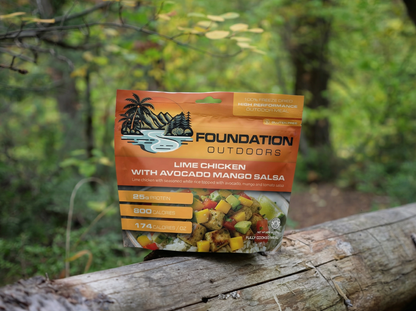 Foundation Outdoors Freeze Dried Lime Chicken & Mango Salsa Meal