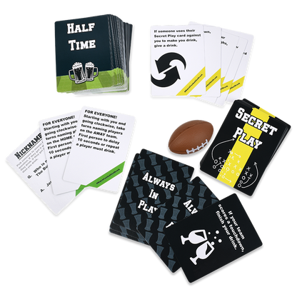 Watch Football, Get Drunk | The Live Football Drinking Game | 130 Cards | Falling Whale Games - Niksstuff