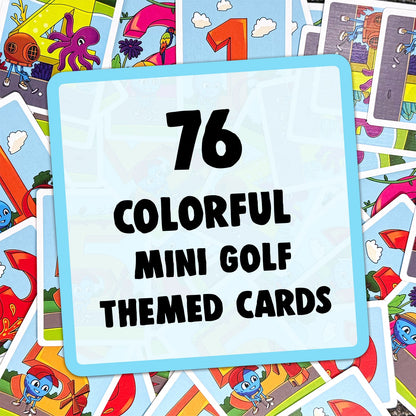 Play Nine Kids: Mini Golf Card Game for Ages 3+
