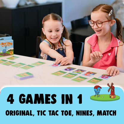 Play Nine Kids: Mini Golf Card Game for Ages 3+