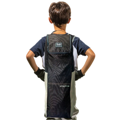 Franklin Junior Utility 144 Baseball Bag | Fence Hook | Fits Bats to 26" | 600D Polyester - Niksstuff