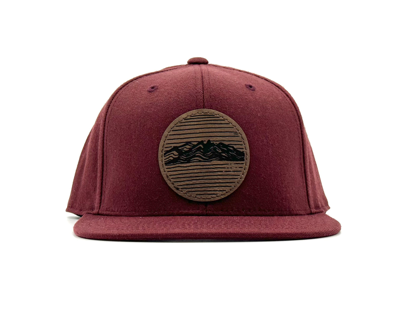 Pike Trail Rawhide Leather Patch Hat | Snapback | 6 Styles