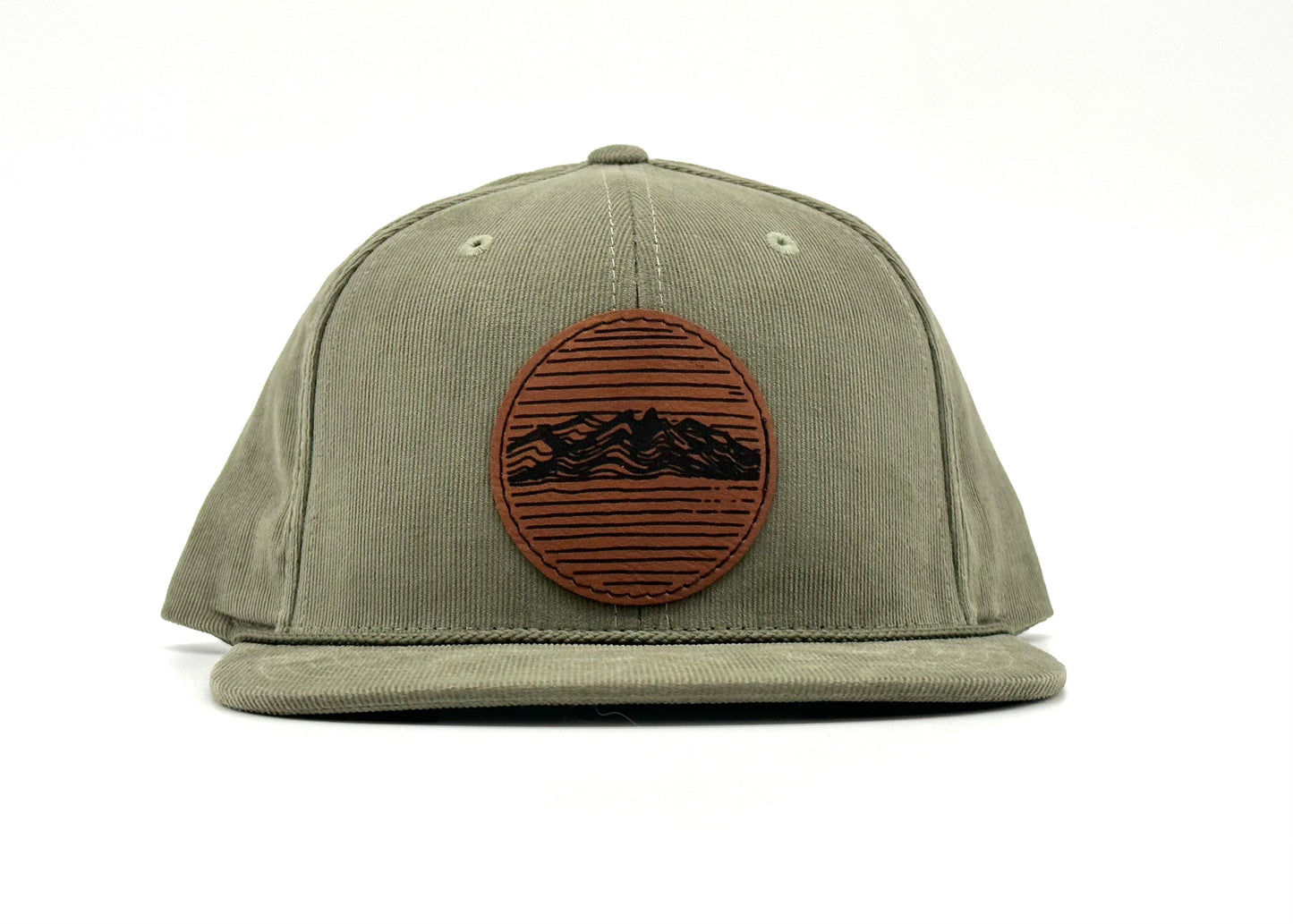 Pike Trail Rawhide Leather Patch Hat | Snapback | 6 Styles