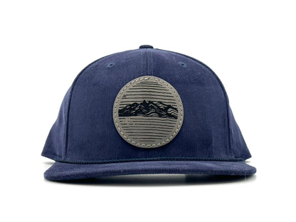 Pike Trail Rawhide Leather Patch Hat | Snapback | 6 Styles