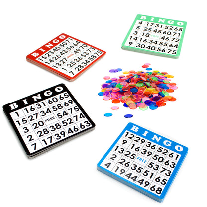 Jumbo Bingo Game | 9-Inch Cage | 100 Cards & 500 Chips | Up to 100 Players | Chucklebox - Niksstuff