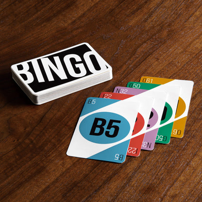 Jumbo Bingo Calling Cards | Portable Space-Saving Bingo Deck - Niksstuff