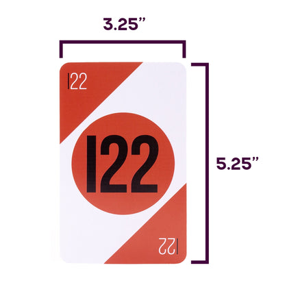 Jumbo Bingo Calling Cards | Portable Space-Saving Bingo Deck - Niksstuff