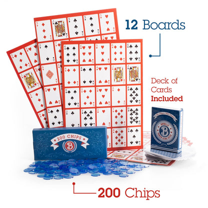 Poker Keno | Keno, Poker & Bingo Hybrid Card Game | Up to 12 Players | Chucklebox - Niksstuff