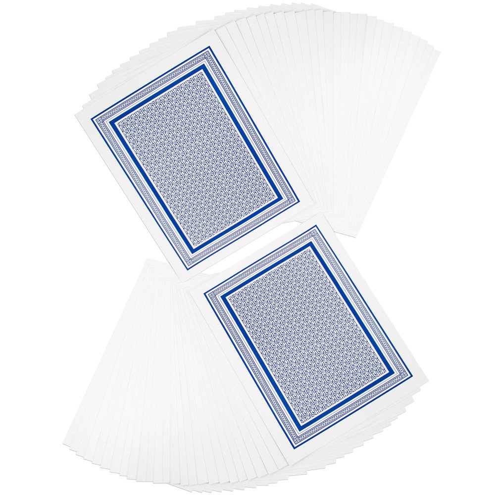 Super Jumbo Playing Cards | 8.25" x 11.75" | 8x Standard Size | Full 52-Card Deck | Chucklebox - Niksstuff