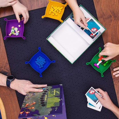 Roll-Play Board Game Mat | 3' x 4' Neoprene Gaming Mat | Waterproof | Carry Bag Included | Chucklebox - Niksstuff