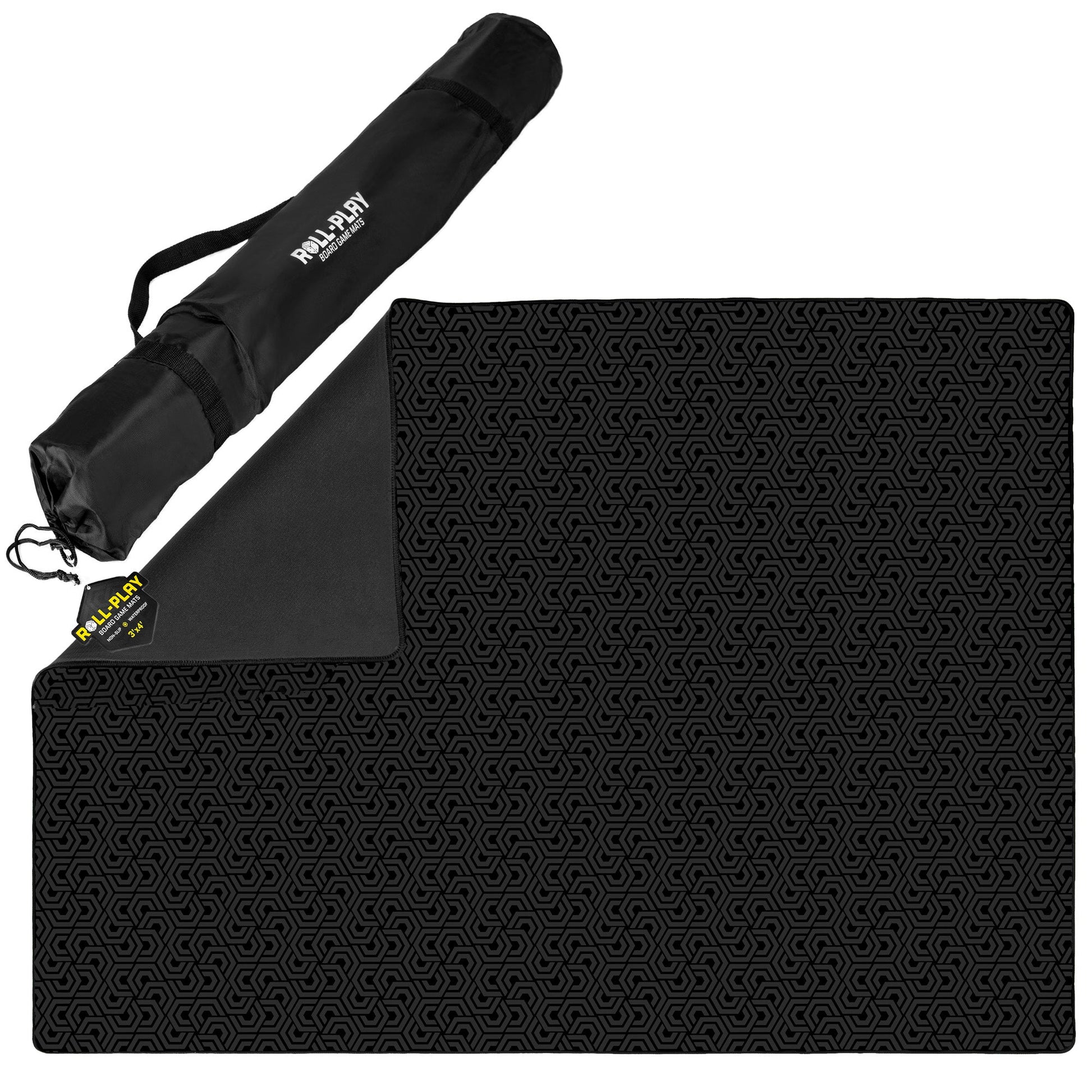 Roll-Play Board Game Mat | 3' x 4' Neoprene Gaming Mat | Waterproof | Carry Bag Included | Chucklebox - Niksstuff