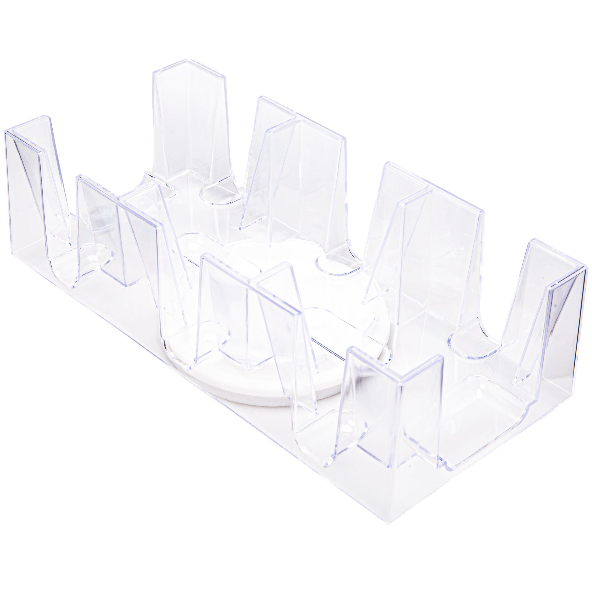 Elite Rotating Card Tray | 360° Swivel | Clear Acrylic | Scratch-Resistant | Chucklebox - Niksstuff
