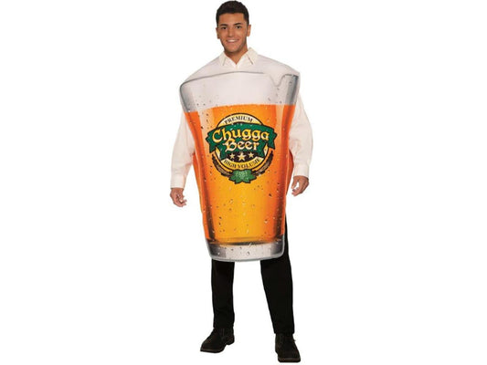 Glass of Beer Tunic Adult Costume - Standard Size