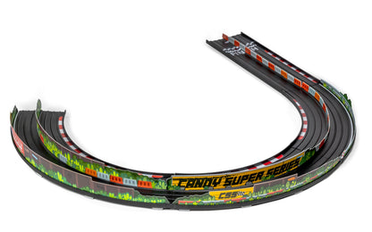 Add-On Kit: Hairpin | Candylab ROADWORKS Track | Tight Hairpin Turn for Epic Drifts | Ages 3+ | Compatible with 1:64 Diecast - Niksstuff