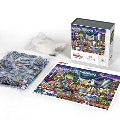 Hollywood Boulevard 1000 Piece Jigsaw Puzzle | Made in USA