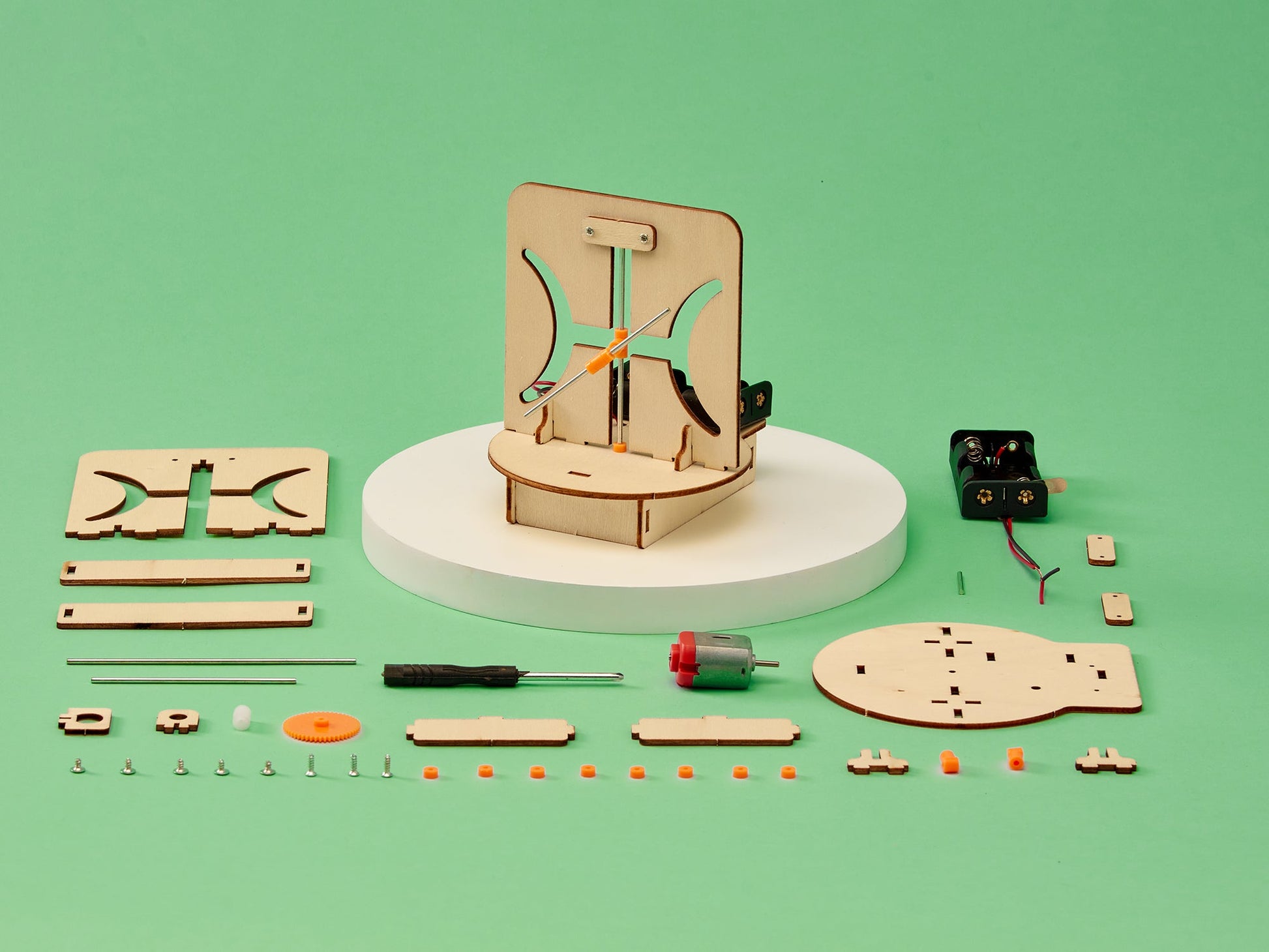 Hyperbola Maker DIY Kit | Math & Geometry STEM Toy for Kids 8+ - Niksstuff