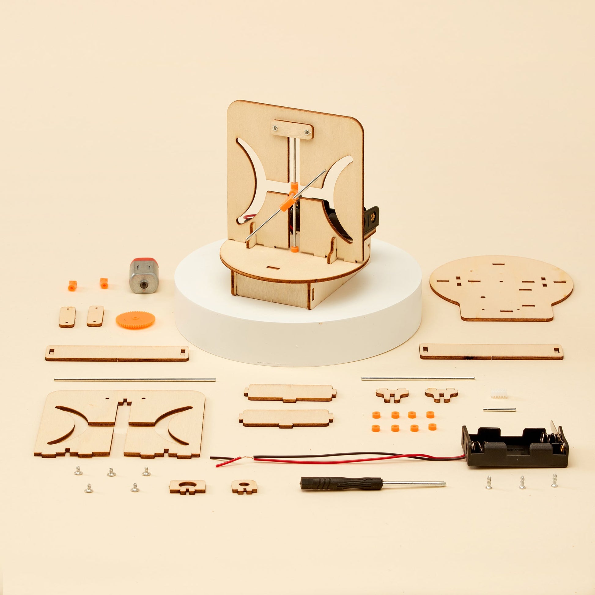 Hyperbola Maker DIY Kit | Math & Geometry STEM Toy for Kids 8+ - Niksstuff
