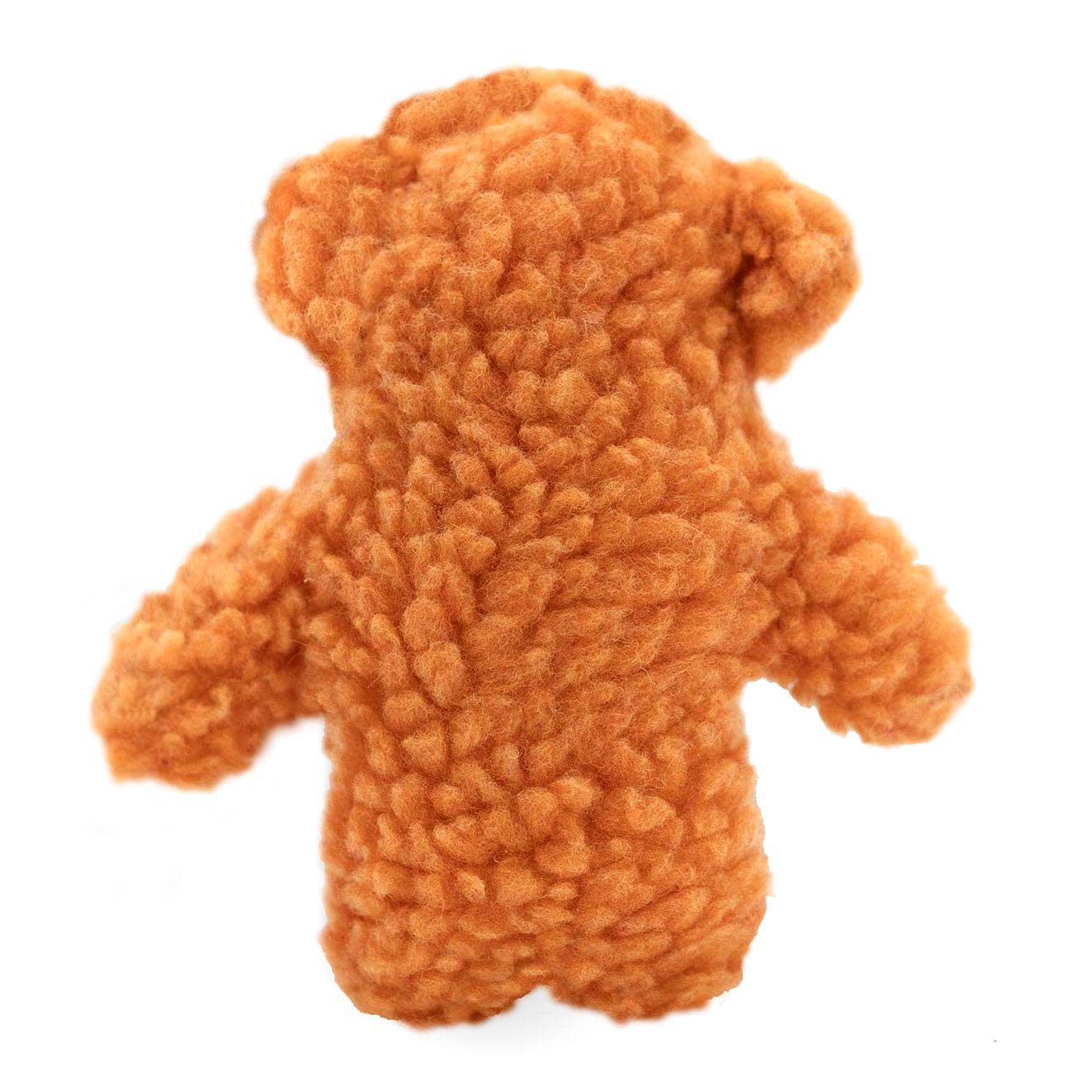 Jeffers Fleecy Bear Plush Squeaker Dog Toy | Soft Fleece | Built-In Squeaker | 5" or 8" | Single or 6-Pack