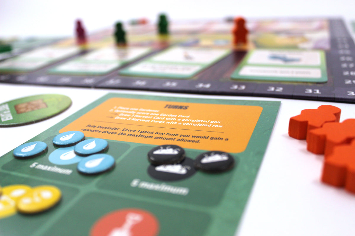 Community Garden: The Board Game - 2-4 Players Strategic Game
