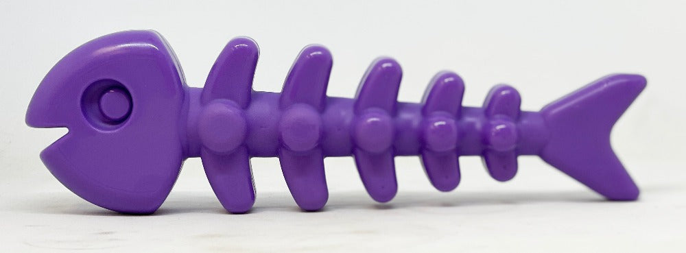 SodaPup Fish Bone Nylon Chew Toy for Aggressive Chewers | USA Made - Niksstuff