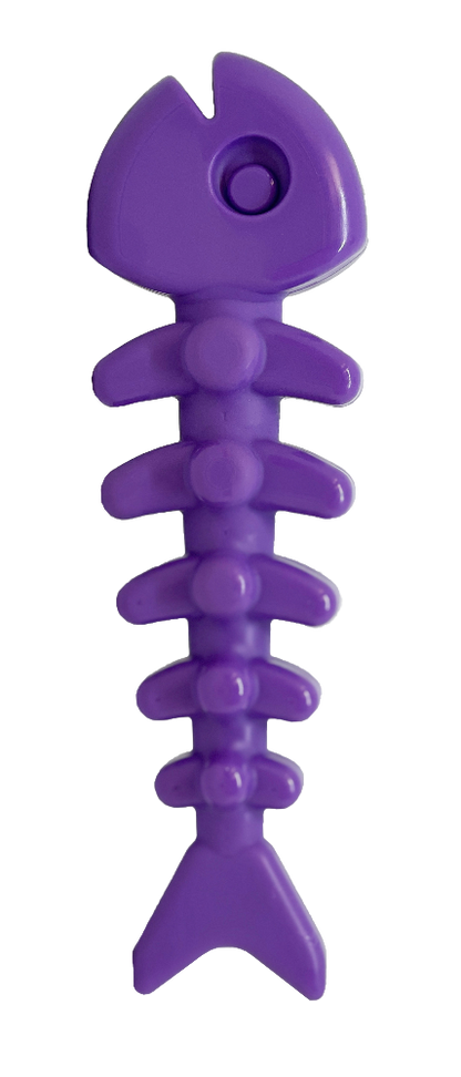 SodaPup Fish Bone Nylon Chew Toy for Aggressive Chewers | USA Made - Niksstuff