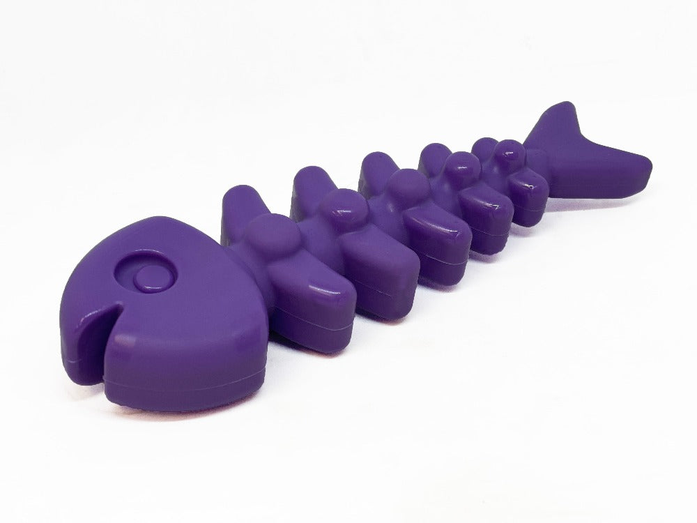 SodaPup Fish Bone Nylon Chew Toy for Aggressive Chewers | USA Made - Niksstuff