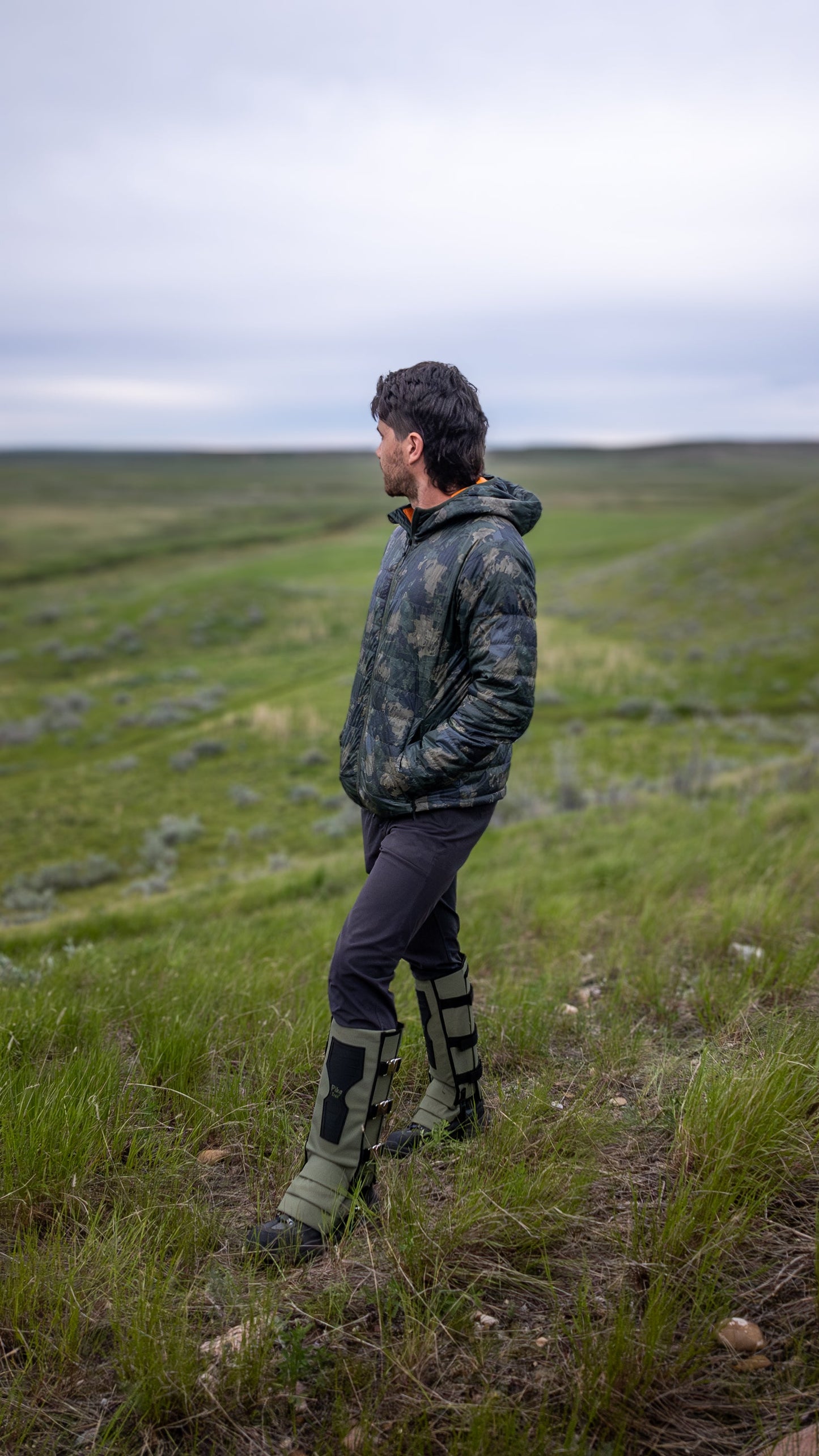 Pike Trail Snake Gaiters | 360° Protection | Double-Wall Core | One Size | Black, Coyote Tan, Olive Drab