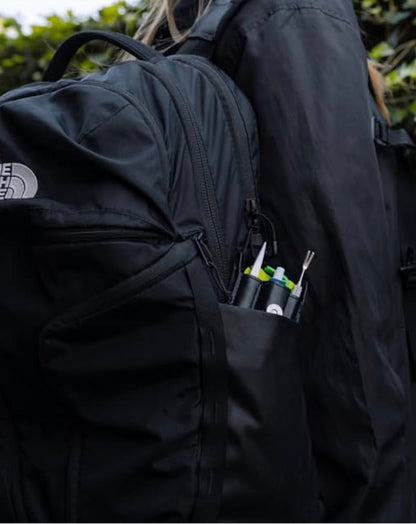 Pike Trail Tick Removal Kit | 6-in-1 | Stainless Steel Tweezers, Hooks, Tick Card & Leather Case