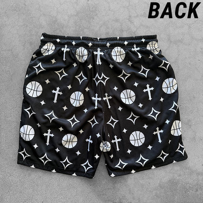 Bigger Than Basketball - Crossover - Shorts - Black | Youth & Adult - Niksstuff