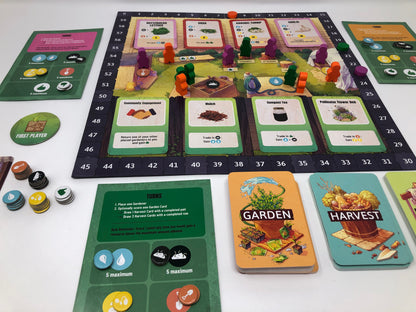 Community Garden: The Board Game - 2-4 Players Strategic Game