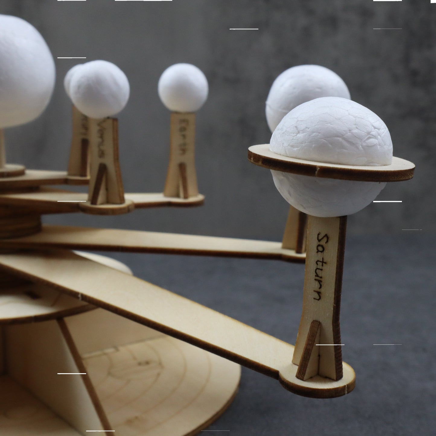 Solar System Model DIY Kit | Space STEM Toy for Kids Ages 6+ - Niksstuff