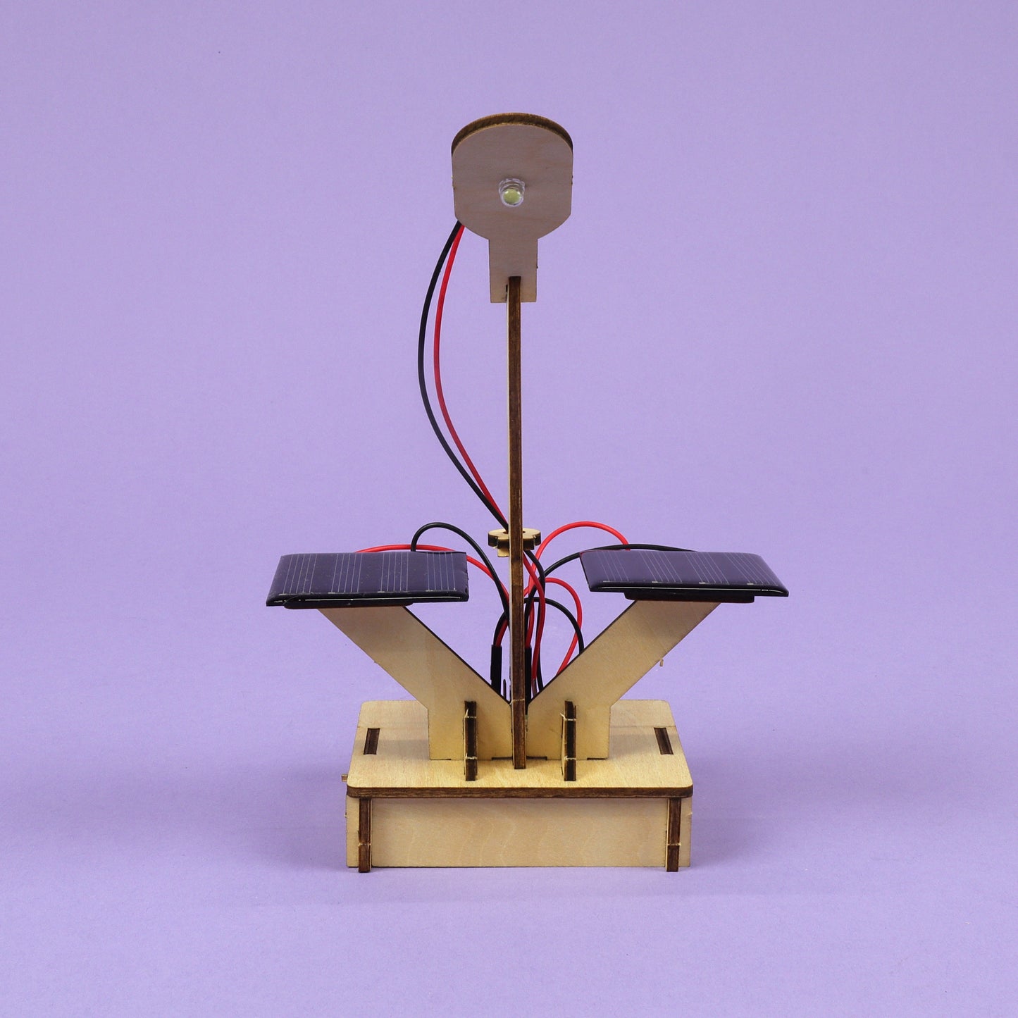 Solar Lamp DIY Kit | Light-Sensitive STEM Toy for Kids Ages 10+ - Niksstuff